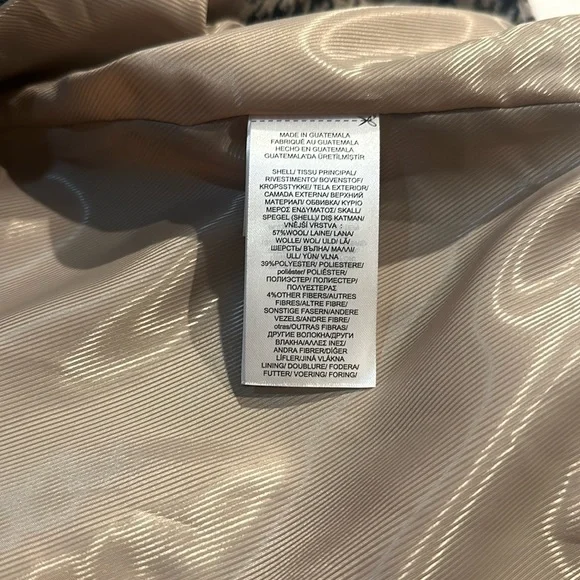 Lauren Ralph Lauren Women's welt pockets reefer Houndstooth Coat - Picture 11 of 11